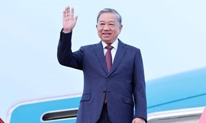Tổng Bí thư Tô Lâm đến Bình Nhưỡng, bắt đầu thăm cấp Nhà nước tới Triều Tiên