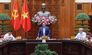 Thủ tướng chủ trì họp Thường trực Chính phủ: Triển khai ngay nhiều giải pháp cấp bách khắc phục hậu quả bão lũ