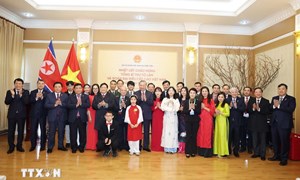 Tổng Bí thư Tô Lâm thăm Đại sứ quán Việt Nam tại Triều Tiên