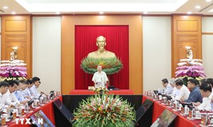 Tổng Bí thư Tô Lâm: Phải lấy việc tháo gỡ điểm nghẽn thể chế làm nhiệm vụ đột phá hàng đầu