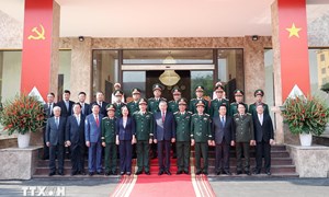 Tổng Bí thư dự Lễ kỷ niệm 80 năm Ngày truyền thống lực lượng vũ trang Quân khu 1 