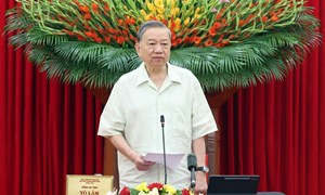 Thông báo Kết luận của Tổng Bí thư tại Hội nghị sơ kết thực hiện Nghị quyết số 57-NQ/TW