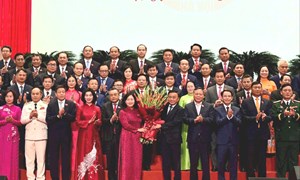 Đại hội đại biểu Đảng bộ thành phố Hà Nội: Đồng chí Bùi Thị Minh Hoài tiếp tục giữ chức Bí thư Thành ủy Hà Nội khóa XVIII
