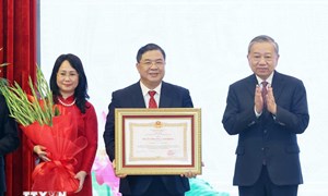 Tổng Bí thư dự Lễ kỷ niệm 95 năm Ngày truyền thống Văn phòng Trung ương Đảng