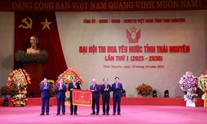 Đánh dấu bước phát triển mới của phong trào thi đua yêu nước trên quê hương Thái Nguyên