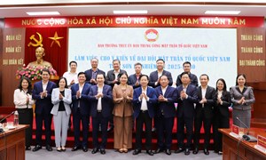 Cụ thể hóa nội dung 4 Nghị quyết chiến lược của Bộ Chính trị vào các chương trình hành động của Mặt trận trong nhiệm kỳ mới
