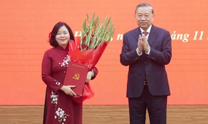 Bà Bùi Thị Minh Hoài, Bí thư Thành ủy Hà Nội được điều động, phân công làm Bí thư Đảng ủy MTTQ, các đoàn thể Trung ương