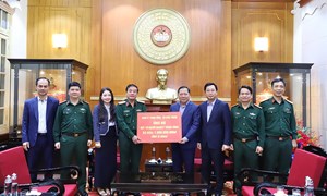 Quân ủy Trung ương, Bộ Quốc phòng ủng hộ Quỹ “Vì người nghèo” Trung ương số tiền 1 tỷ đồng