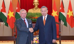 Tổng Bí thư Tô Lâm hội kiến Quốc vương Jordan Abdullah II Ibn Al-Hussein