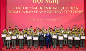 Thủ tướng nêu phương châm 14 chữ với lực lượng bảo vệ an ninh, trật tự ở cơ sở