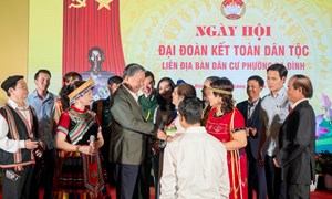 Tổng Bí thư Tô Lâm và Chủ tịch Quốc hội Trần Thanh Mẫn dự Ngày hội đại đoàn kết tại phường Ba Đình, Hà Nội