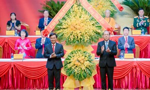 Phó Chủ tịch Hoàng Công Thủy dự Đại hội đại biểu Mặt trận Tổ quốc Việt Nam tỉnh Quảng Trị lần thứ I, nhiệm kỳ 2025 - 2030