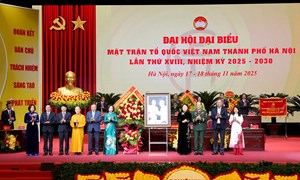 Đại hội đại biểu Mặt trận Tổ quốc Việt Nam TP Hà Nội lần thứ XVIII, nhiệm kỳ 2025-2030: “Đoàn kết - Dân chủ - Trách nhiệm - Sáng tạo - Phát triển”