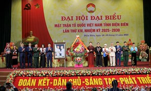 Phó Chủ tịch Hà Thị Nga dự Đại hội đại biểu Mặt trận Tổ quốc Việt Nam tỉnh Điện Biên lần thứ XIV, nhiệm kỳ 2025 - 2030