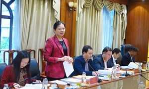 Dự thảo báo cáo chính trị trình Đại hội cần mang tính thời sự, không hình thức và có tinh thần đổi mới