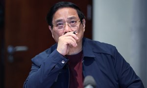 Từ Nam Phi, Thủ tướng chủ trì cuộc họp trực tuyến về ứng phó, khắc phục hậu quả mưa lũ