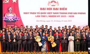 Mở ra chặng đường phát triển mới, tạo thêm sức mạnh cho khối đại đoàn kết toàn dân tộc của nhân dân thành phố Hải Phòng