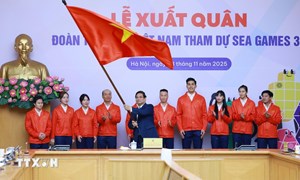 Thủ tướng: Đoàn Việt Nam dự SEA Games 33 phải gắn tinh thần thể thao với tinh thần dân tộc