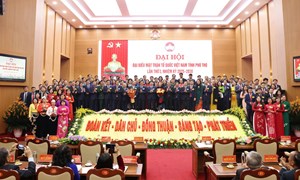 Phó Chủ tịch Hoàng Công Thủy dự Đại hội đại biểu Mặt trận Tổ quốc Việt Nam tỉnh Phú Thọ lần thứ I, nhiệm kỳ 2025 - 2030