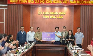 Ban Vận động Cứu trợ Trung ương tiếp tục phân bổ số tiền 150 tỷ đồng cho 4 tỉnh Khánh Hòa, Đắk Lắk, Gia Lai và Lâm Đồng