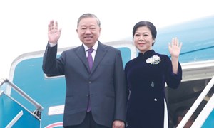 Tổng Bí thư Tô Lâm và Phu nhân lên đường thăm cấp Nhà nước tới Lào