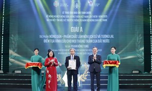 Chủ tịch Bùi Thị Minh Hoài dự Lễ trao Giải báo chí toàn quốc về nông nghiệp, nông dân, nông thôn lần thứ III năm 2025