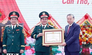 Tổng Bí thư: Xây dựng lực lượng vũ trang Quân khu 9 cách mạng, chính quy, tinh nhuệ, hiện đại 