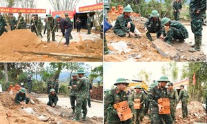 Quyết liệt hơn nữa triển khai “Chiến dịch Quang Trung” thần tốc xây dựng lại, sửa chữa nhà ở cho người dân