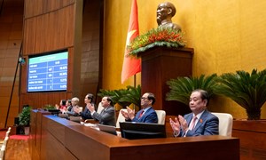 Quốc hội thông qua Nghị quyết Kỳ họp thứ Mười