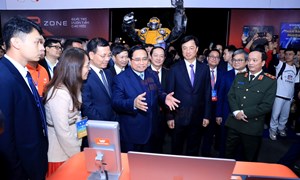 Thủ tướng Phạm Minh Chính dự Lễ khai mạc Ngày hội Khởi nghiệp sáng tạo quốc gia