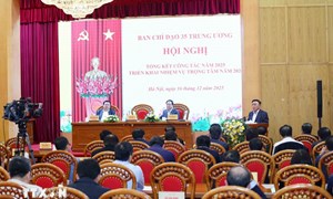 Hội nghị triển khai nhiệm vụ năm 2026 của Ban Chỉ đạo 35 Trung ương 