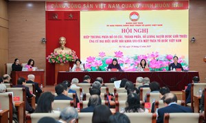 Một số lưu ý trong tổ chức Hội nghị cử tri nơi công tác, nơi cư trú đối với người ứng cử Đại biểu Quốc hội và đại biểu Hội đồng nhân dân