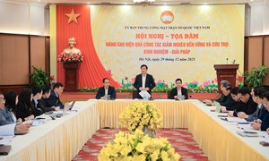 Bàn giải pháp nhằm nâng cao hiệu quả công tác giảm nghèo bền vững và hoạt động cứu trợ trong thời gian tới