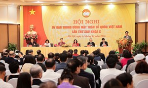 Hội nghị Ủy ban Trung ương MTTQ Việt Nam lần thứ Sáu khóa X