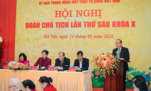 Đoàn Chủ tịch Ủy ban Trung ương MTTQ Việt Nam thống nhất giới thiệu 6 người ứng cử Đại biểu Quốc hội khóa XVI