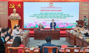 Thực trạng công tác tập hợp, phát huy sức mạnh đại đoàn kết toàn dân tộc trong giai đoạn hiện nay