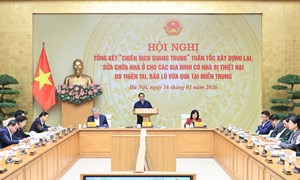 Thủ tướng: Chiến dịch Quang Trung thần tốc từng ngày, từng giờ để mang lại niềm vui, hạnh phúc cho nhân dân