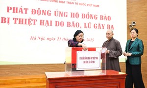 Ban Vận động cứu trợ Trung ương thông báo thời gian dừng tiếp nhận ủng hộ đồng bào bị thiệt hại do bão, mưa lũ gây ra