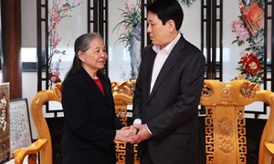 Chủ tịch nước Lương Cường dâng hương tưởng nhớ nguyên lãnh đạo Đảng, Nhà nước