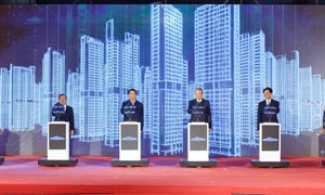 Tổng Bí thư Tô Lâm dự lễ khởi công dự án Khu đô thị đa mục tiêu tại Hà Nội