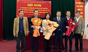 Bà Nguyễn Quỳnh Liên được 100% cử tri nơi cư trú nhất trí giới thiệu ứng cử đại biểu Quốc hội