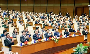 Tổng Bí thư Tô Lâm dự Hội nghị toàn quốc quán triệt, triển khai thực hiện Nghị quyết số 79-NQ/TW và Nghị quyết số 80-NQ/TW