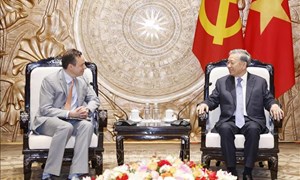 Tổng Bí thư Tô Lâm tiếp Chủ tịch, kiêm Tổng Giám đốc điều hành Tập đoàn GE Vernova