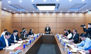 Chủ tịch Quốc hội Trần Thanh Mẫn chủ trì cuộc họp rà soát các công việc chuẩn bị cho Ngày bầu cử 15/3/2026