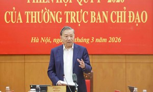 Tổng Bí thư Tô Lâm: Hiệu quả từ “pháp luật tốt trong văn bản” sang “pháp luật tốt trong cuộc sống” 