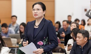 Phó Chủ tịch - Tổng Thư ký Hà Thị Nga thông tin về 5 người tự ứng cử đại biểu Quốc hội khoá XVI 