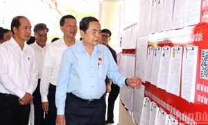 Chủ tịch Quốc hội, Chủ tịch Hội đồng Bầu cử quốc gia Trần Thanh Mẫn: Sáng suốt lựa chọn đại biểu xứng đáng đại diện cho ý chí, nguyện vọng của nhân dân