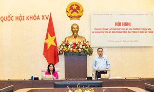 Hội nghị tổng kết công tác phối hợp giữa Ủy ban Thường vụ Quốc hội và Đoàn Chủ tịch Ủy ban Trung ương MTTQ Việt Nam