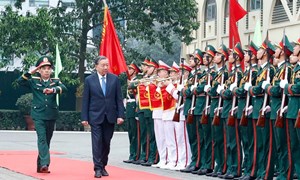 Tổng Bí thư Tô Lâm: Học viện Kỹ thuật quân sự phát huy mạnh mẽ tinh thần “Đoàn kết, bản lĩnh; đổi mới, sáng tạo; trí tuệ, phát triển” 