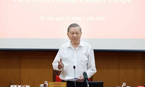 Tổng Bí thư Tô Lâm: Phát triển công nghệ chiến lược là việc không thể chậm trễ 